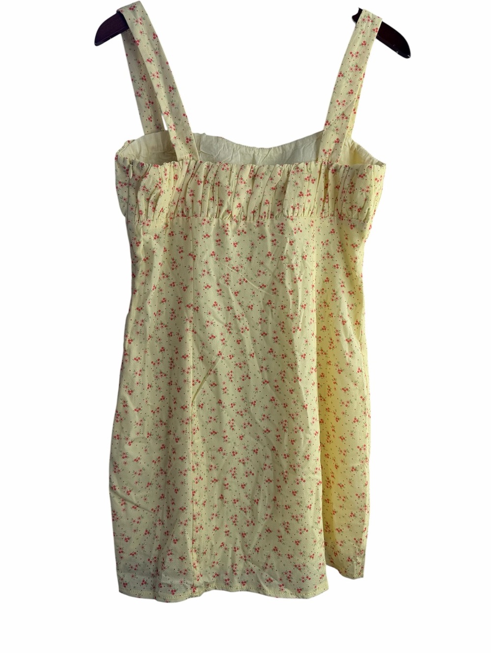 Princess Polly Yellow Mini Dress with Floral Print - Picture 4 of 5